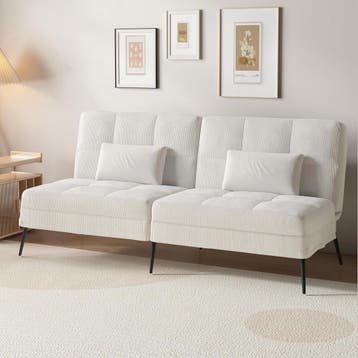 Slaapbank 2 persoons - Logeerbed - Bedbank - 174x51x72 cm -, Verzenden, Zo goed als nieuw