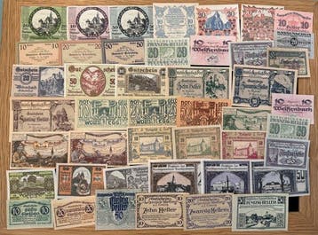 Oostenrijk. - 100 Notgeldscheine - 1920s (Zonder