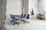 Cube Design Spider tafel, 160-300x120cm, houten onderstel, Overige plaatsen, Ophalen of Verzenden, Nieuw in verpakking, Stoel