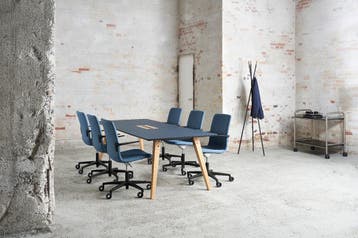 Cube Design Spider tafel, 160-300x120cm, houten onderstel, Overige plaatsen, Ophalen of Verzenden, Nieuw in verpakking, Stoel