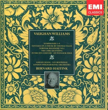 cd box - Vaughan Williams - Symphonies 1-9 â¢ Fantasia O, Verzenden, Zo goed als nieuw