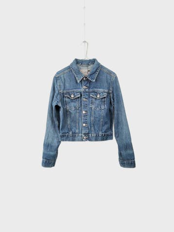 One Street Spijkerjassen Dames maat M Blauw Vintage, Kleding | Dames, Jassen | Zomer, Ophalen of Verzenden, Nieuw