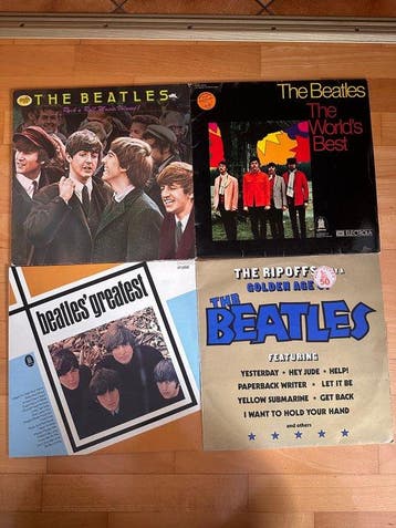Beatles - 4x LP Collection - Diverse titels - Vinylplaat -, Nieuw in verpakking