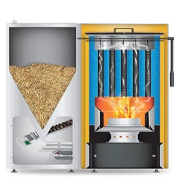 Pelletketel Biodom 27-C5, Verzenden, Nieuw