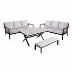 Showroommodel Jamaica bank dining loungeset 4 delig, Ophalen of Verzenden, Nieuw