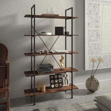 Wandkast Glasgow 106 x 34,5 x 179,5cm, Verzenden, Nieuw