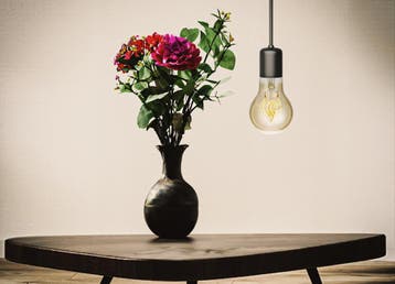 SPL LED Peer E27 5W 460lm 2200K Goud 3-staps dimbaar, Ophalen of Verzenden, Nieuw