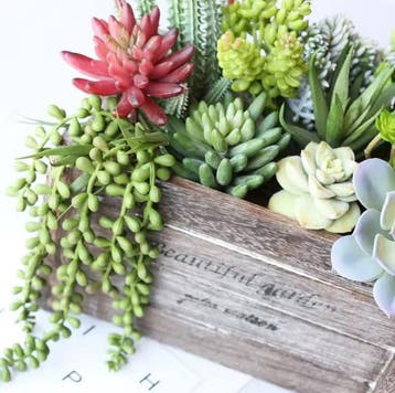Mini Kunstmatige Vetplant Lotus – Decoratieve Succulent Plan, Verzenden, Nieuw