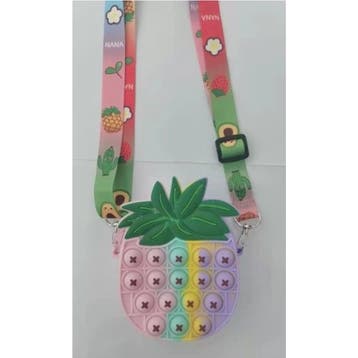 Pop It Portemonnee Ananas - Fidget Anti Stress Speelgoed, Verzenden, Nieuw