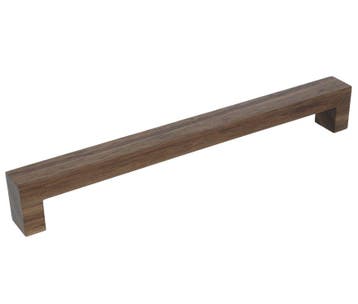 Greep Bench Recht Walnoot gelakt 224 mm, Verzenden, Nieuw