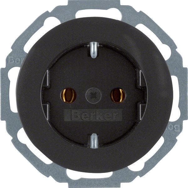 Hager Berker R.classic Wandcontactdoos (WCD, Doe-het-zelf en Verbouw, Elektra en Kabels, Overige typen, Nieuw, Verzenden