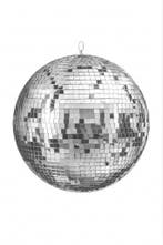 Discobal Ø 40 cm Professioneel Discobol Groot Zilver Spiegel, Ophalen of Verzenden, Nieuw, Feestartikel, Carnaval