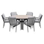 Garden Impressions Stevie tuinset 7-delig taupe - Tulli, Verzenden, Nieuw