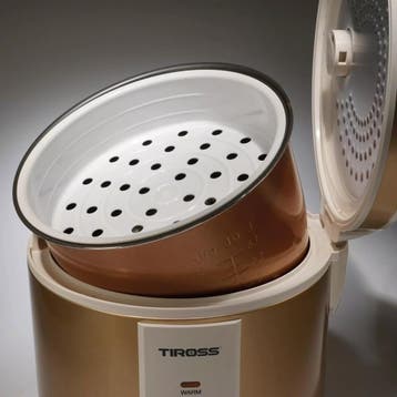 TIROSS Elektrische rijstkoker 1,8 L met warmhoudfunctie,..., Ophalen of Verzenden, Nieuw