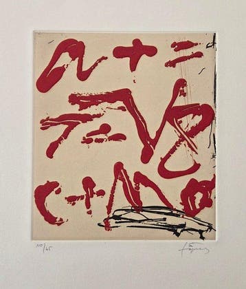 Antoni Tapies (1923-2012) - Signes