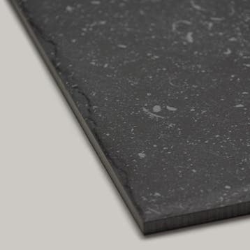 Zwarte vloertegels met getrommelde randen 60x60, Verzenden, Nieuw