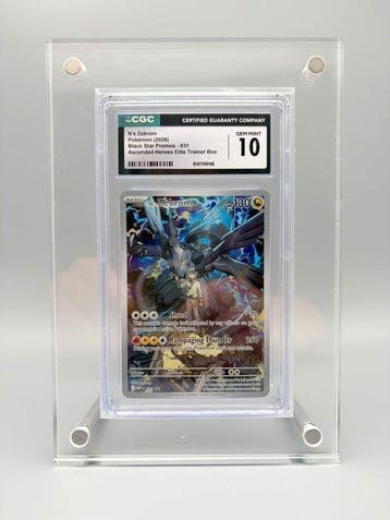 Pokémon Graded card - Ns Zekrom - Ascended Heroes Elite, Nieuw