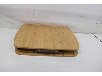 Bo-Camp Islington - Ovalen Tafel - Bamboe Blad - 120x70 cm, Verzenden, Zo goed als nieuw