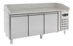 Combisteel Pizzawerkbank | 580L | 3 Deuren | 2025x800x1000mm, Ophalen of Verzenden, Nieuw