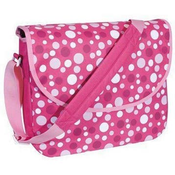 Fast Rider Schoudertas Dots Roze, Verzenden, Nieuw