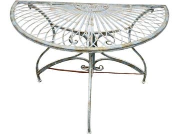Tuintafel - IJzer - Tuintafel halfrond