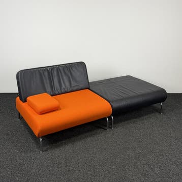 Designbank / Chaise Longue | 2-persoons, Ophalen of Verzenden, Gebruikt