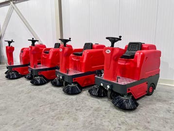 Veegmachine | 125 cm breed | Elektrisch | Opvangbak | Nieuw!, Verzenden, Nieuw, ORI Clean