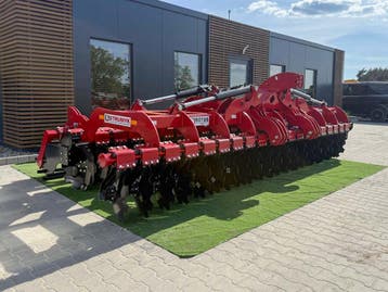 Zwaar Hydraulisch opklapbaar schijveneg 4m - 6m met rol, Verzenden