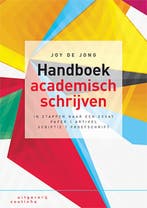 Handboek academisch schrijven 9789046906347, Zo goed als nieuw