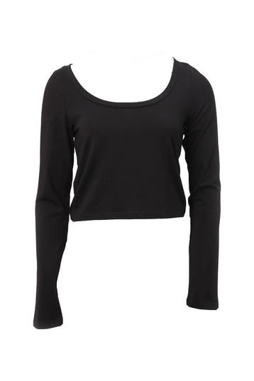 Organic Basics T-shirt in maat M Zwart, Kleding | Dames, T-shirts, Organic Basics, Verzenden, Zo goed als nieuw, Zwart