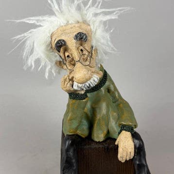 Anna Em - Einstein LARGE - hand made