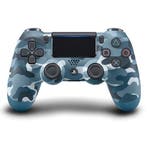 Playstation 4 / PS4 Controller DualShock 4 Blue Camouflag..., Ophalen of Verzenden, Zo goed als nieuw