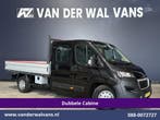 Peugeot Boxer | 2.2 Blue HDi 140pk Pick-up 7 Persoons, Auto's, Gebruikt, Euro 6, Zwart, Dealer onderhouden