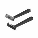 Disposable scheermessen zwart - 100 stuks, Verzenden, Nieuw