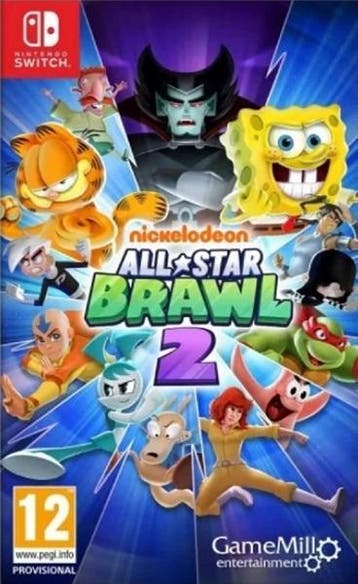 Nickelodeon All-Star Brawl 2 Switch Morgen in huis!, Ophalen of Verzenden, Zo goed als nieuw, Vanaf 12 jaar