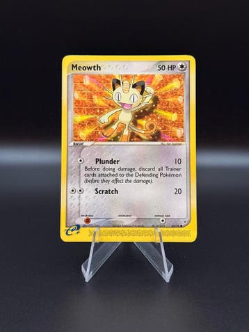 Pokemon 2004 Ex Team Magma vs Team Aqua Meowth #42/95, Verzenden, Nieuw