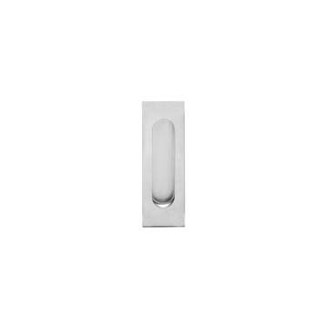 Intersteel Schuifdeurkom rechthoek 170x50mm blind - RVS, Doe-het-zelf en Verbouw, Hang- en Sluitwerk, Verzenden, Nieuw