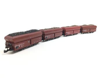 Märklin Z - 8630 - Modeltrein goederenwagon (4) - Vier, Nieuw