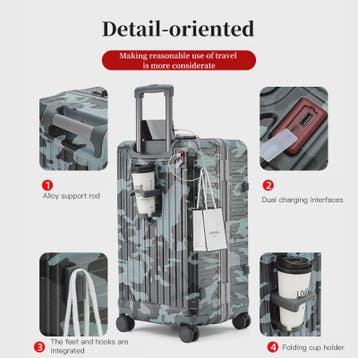 Luxe Aluminium Frame Koffer Trolley - 20-30 inch - Reisbagag, Verzenden, Nieuw