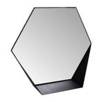 Gorillz Hive Wandspiegel met Plank - Hexagon Spiegel - 60 x, Verzenden, Nieuw