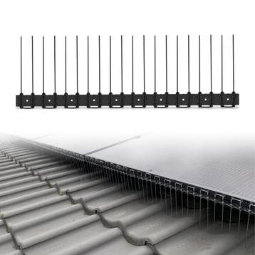 zwarte design vogelwering zonnepanelen 50 cm., Verzenden, Nieuw