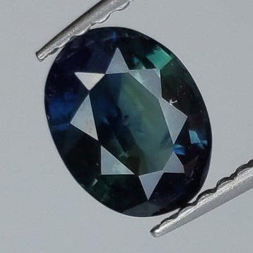 1 pcs Saffier - 1.31 ct - Antwerp Laboratory for Gemstone, Nieuw