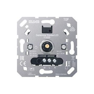 JUNG druk/draai Led Dimmer basis 1735DD, Ophalen of Verzenden, Nieuw