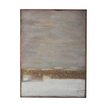 *WOONWINKEL* Kare Design Abstract Horizon Schilderij Abstrac, Verzenden, Nieuw