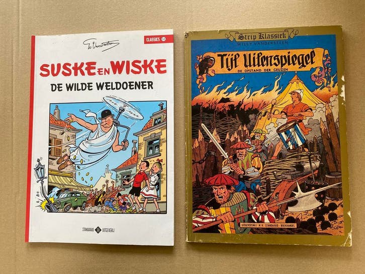 2 Collectors Items - Willy Vandersteen, Verzamelen, Stripfiguren, Boek of Spel, Gebruikt, Suske en Wiske, Ophalen of Verzenden