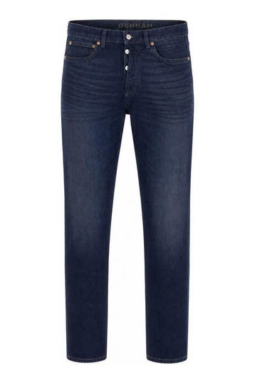 Denham Broek in maat W36 L34 Blauw, Verzenden, Zo goed als nieuw, Blauw, Denham