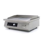 Inductie Grillplaat 700 - Glad en Gegroefd - 5000W - Dubbel, Verzenden, Nieuw in verpakking, Fornuis, Frituur en Grillen