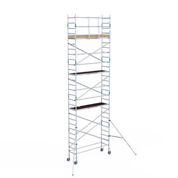 ALX rolsteiger 75 x 9,2m WH met voorloopleuning, Verzenden, Nieuw, Rolsteiger of Kamersteiger, 5 meter of hoger