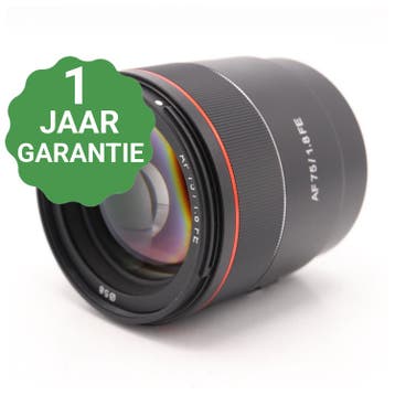Samyang 75mm F/1.8 AF Sony FE, Audio, Tv en Foto, Fotografie | Lenzen en Objectieven, Verzenden, Gebruikt