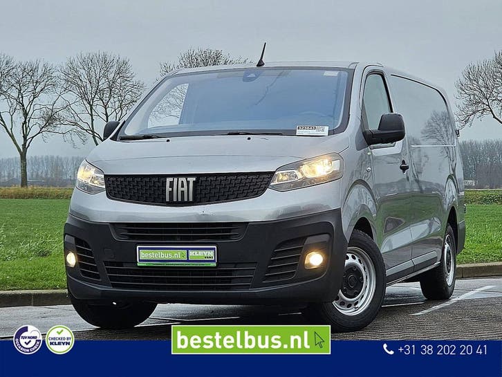 Fiat Scudo 2.0, Auto's, Bestelauto's, Lease, Handgeschakeld, Financial lease, Zilver of Grijs, Fiat, Diesel, Euro 6, Gebruikt